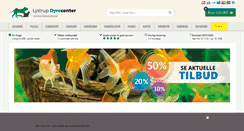 Desktop Screenshot of dyrecenter.dk